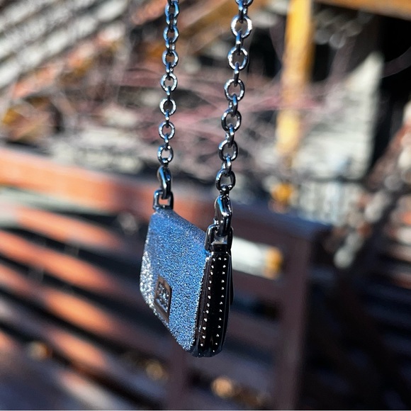 Fendi: Baguette Bag Silver Necklace *RARE* - Picture 7 of 10